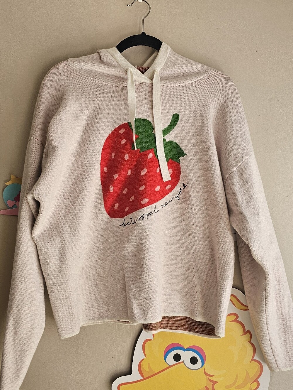 Kate Spade x Target New York Strawberry Hoodie Sweatshirt – Women's Large